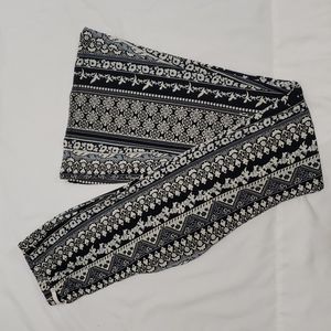Love Tree Bell-bottom Elastic band pants